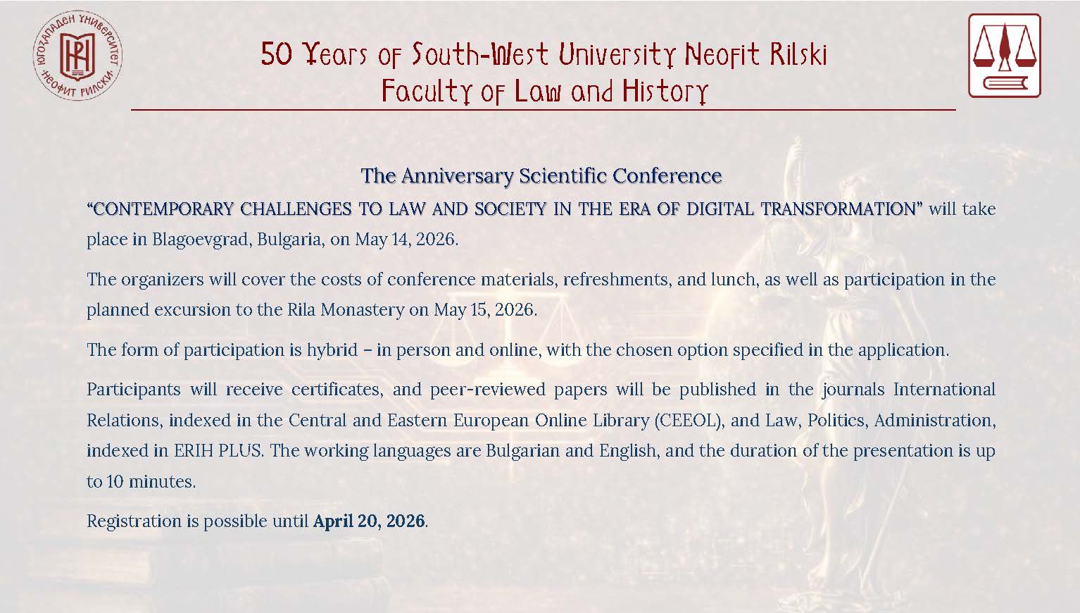 3.1. Information for Participants